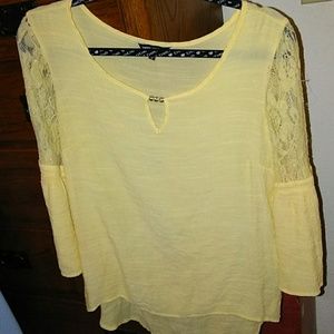 Yellow blouse